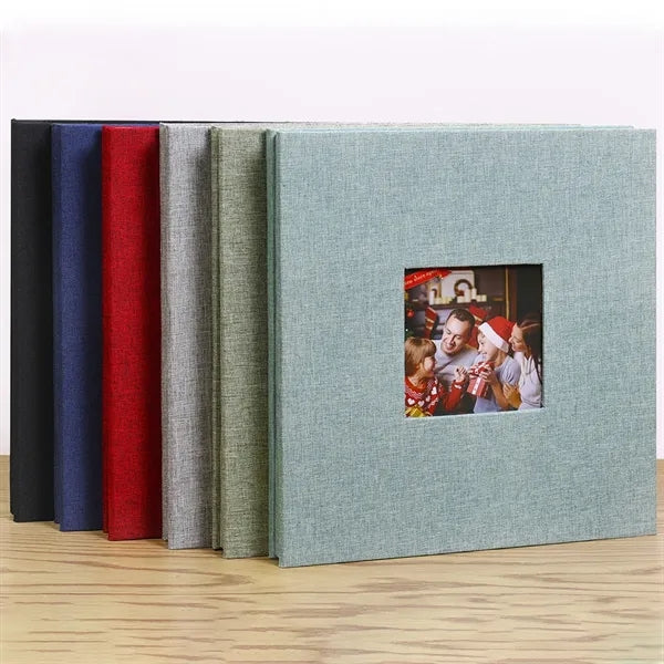 16 Inch Linen Scrapbook Photo Album DIY