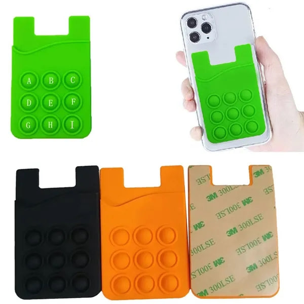 Silicone Fidget Pop Wallet
