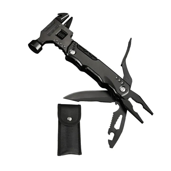 16In1 Multi-function Hammer Wrench Survival Camping Gear