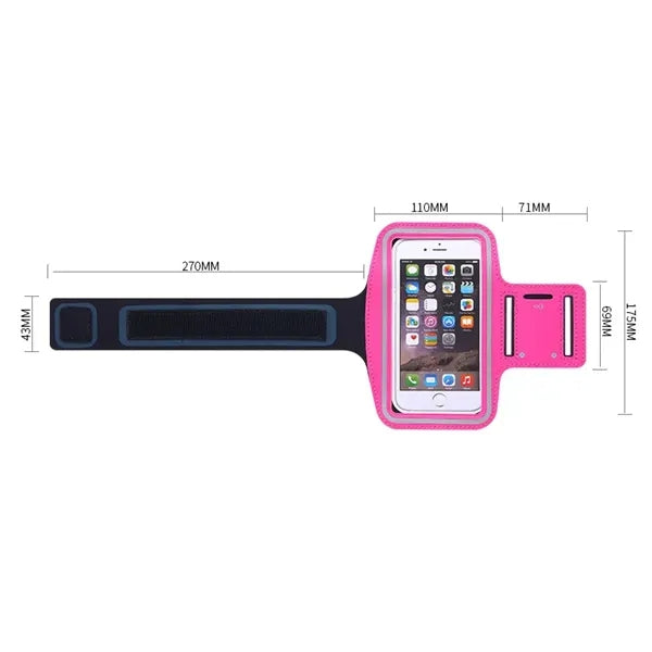 Waterproof Neoprene Sport Cell Phone Armband Case Holder