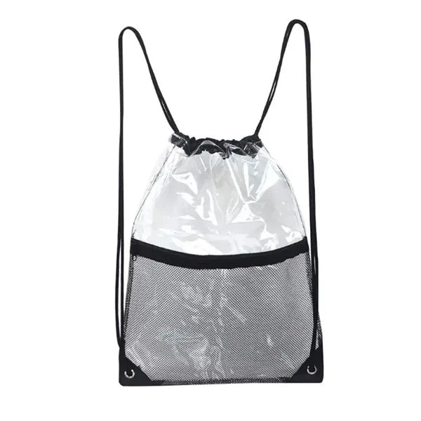 PVC With Mesh Pockets Backpack