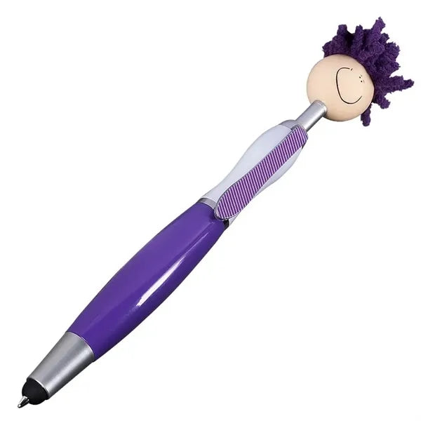 Multicultural Screen Cleaner With Stylus Pen