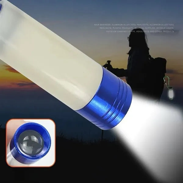 LED Flashlight Mini Portable Pocket Keychain Retractable