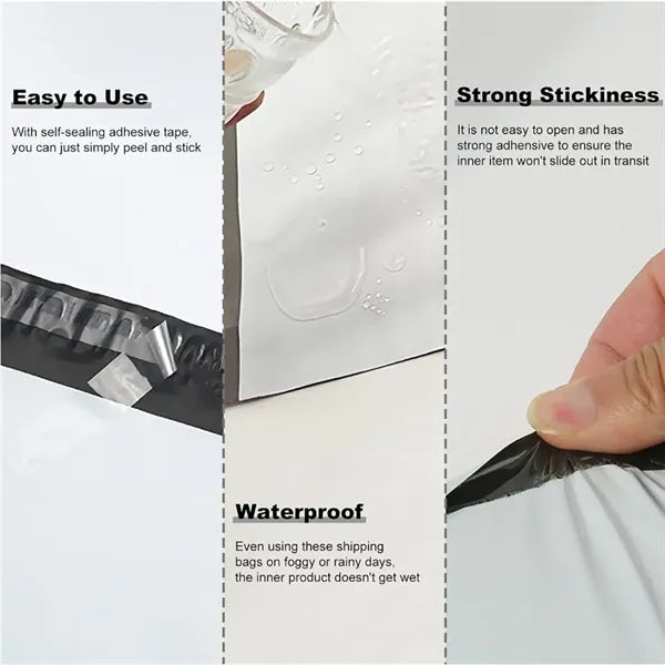 100 pack Biodegradable Poly Mailers