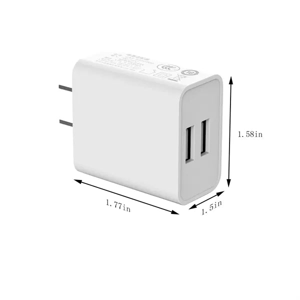 Dual Port 10W Usb-A Charger