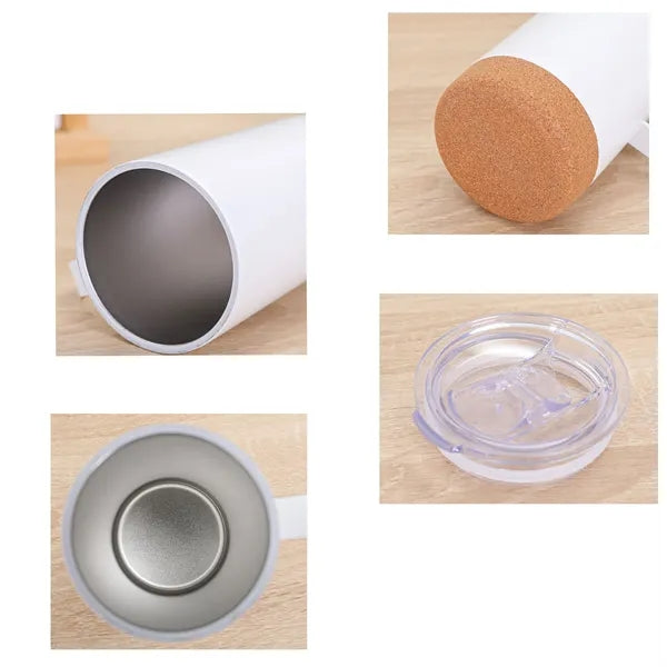 16Oz Cork Bottom Stainless Steel Insulated Cup
