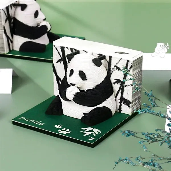 3D Stereoscopic Paper Sculpture Memo Pads