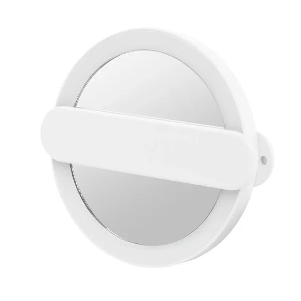 LED Mirror With Swivel Handle