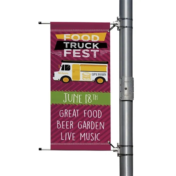 24" x 36" Nylon Boulevard Banner Single-Sided