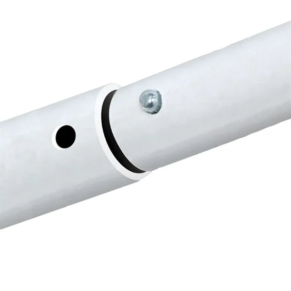 10'W x 5'H In-Ground Banner Hardware - V-Shape Banner