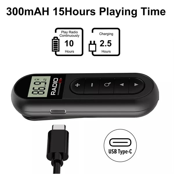 Portable FM Pocket Radio