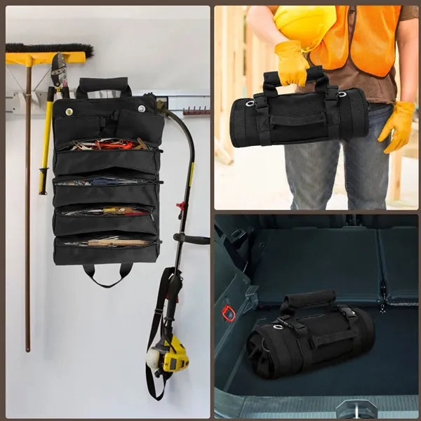 Canvas Tool Roll Bag