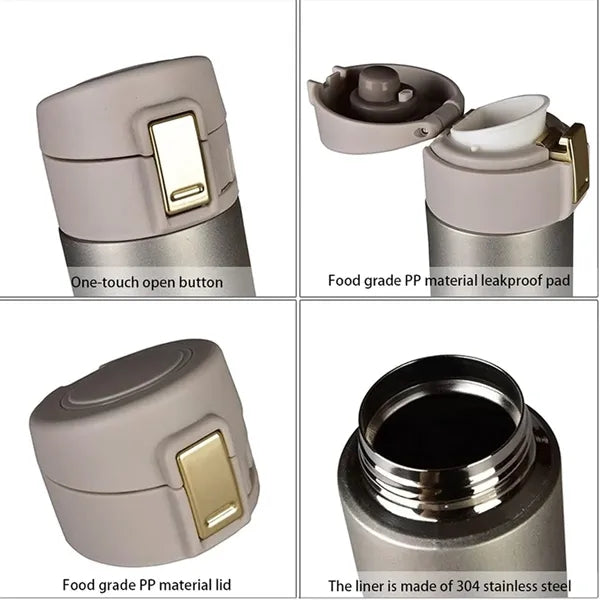 Stainless Steel Bouncing Vacuum Bottle