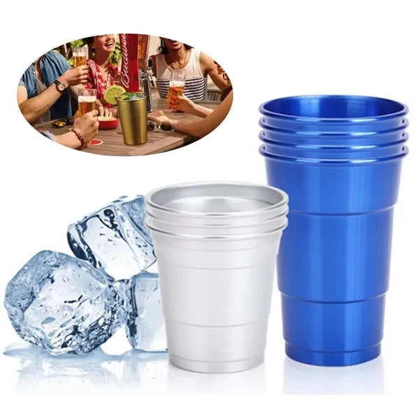 Recyclable Aluminum Beer Outdoor Party Cups