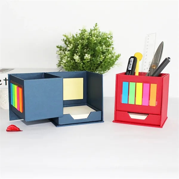 Sticky Note Pen Box Square