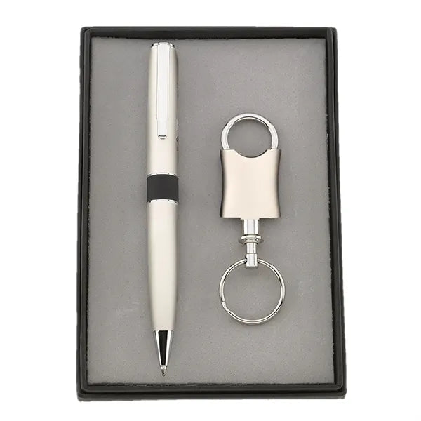 Pen & Valet Keychain Gift Set