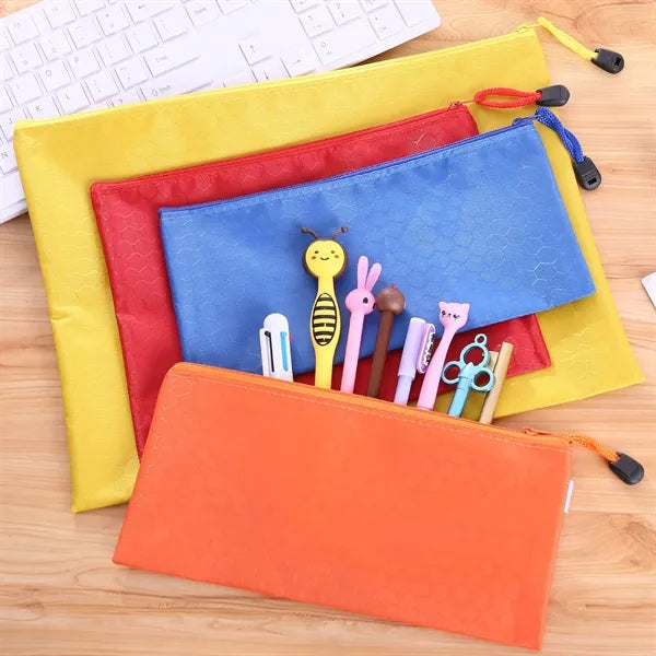 Oxford Pencil Case Zipper Bag