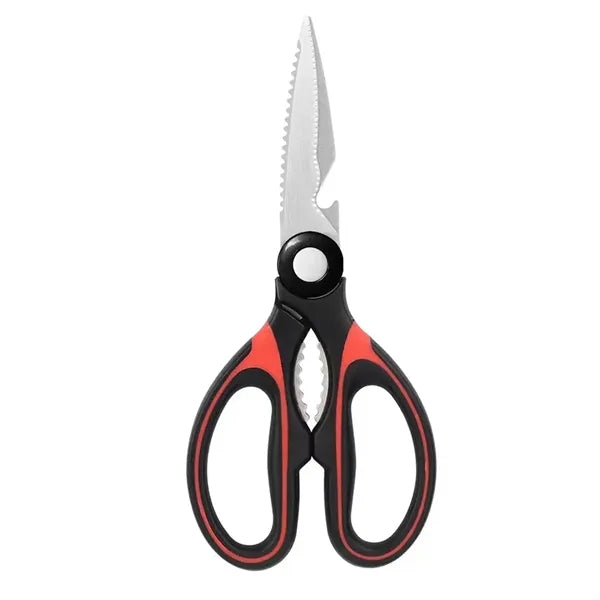 Stainless Steel Multi-Use Scissors With Bottle Opener