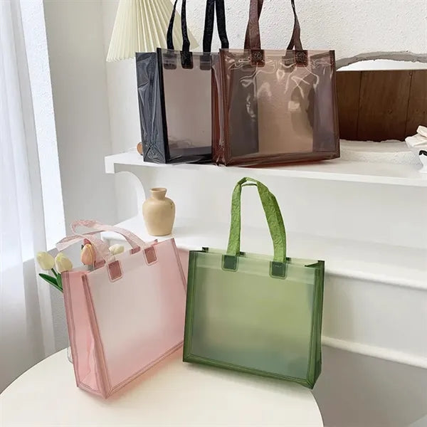 Clear Fashion Store Clothing Thickened Shopping Gift Bag