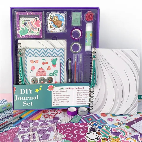 Purple Journal Gift Set