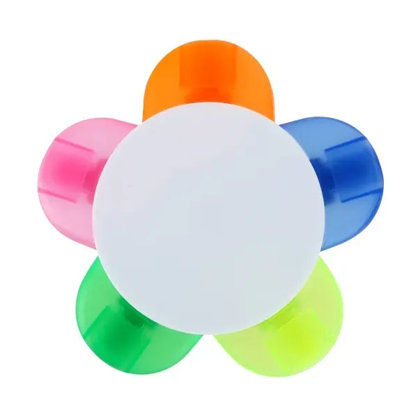 Flower Shape Highlighter W/5 Different Colors