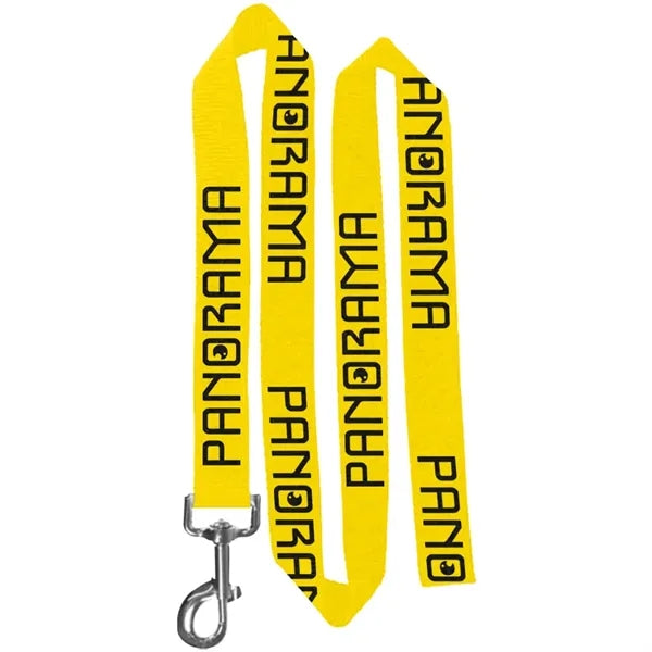 72"L Polyester Pet Leash with Metal Carabiner