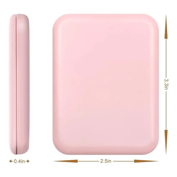 Magnification LED Compact Makeup Mirror with Light