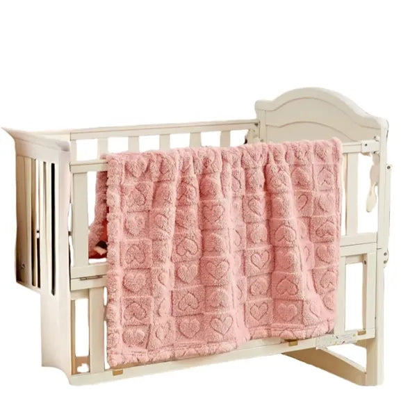 Thickened baby's fleece blanket