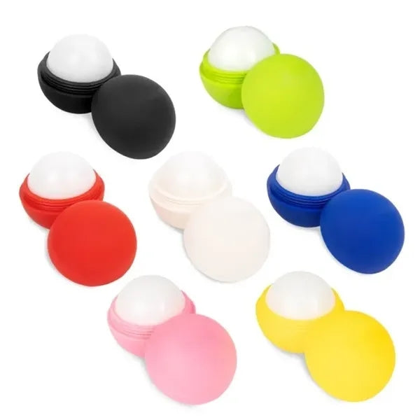Round Soft Touch Lip Balm