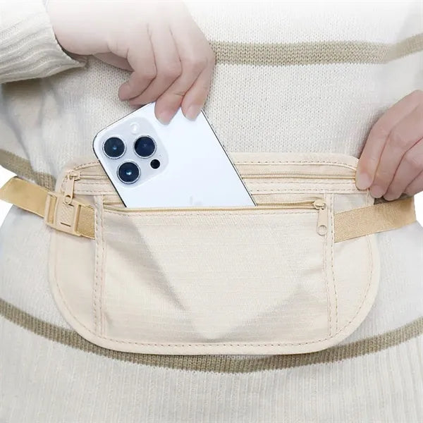 Ultra-light sports close-fitting invisible outdoor waist bag