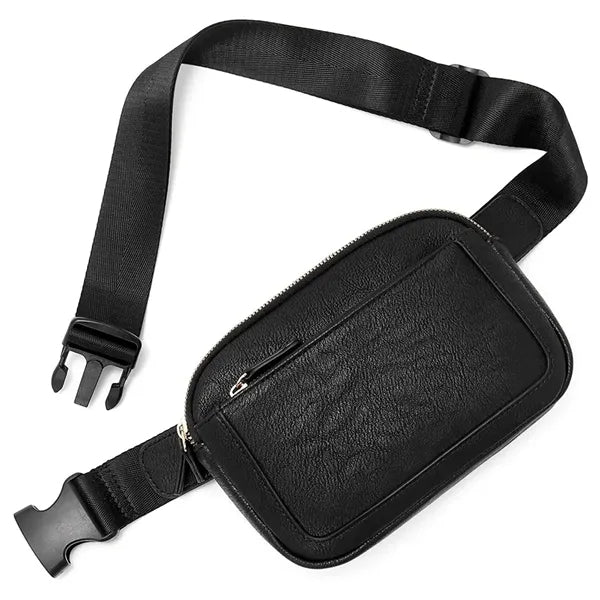 Pu Adjustable Strap Belt Bag