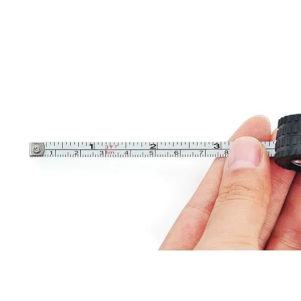 Tire Design Mini Steel Tape Measure Keychain