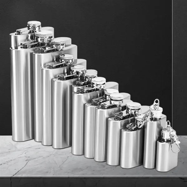 Lightweight Stainless steel Camping Pocket Hip Flask