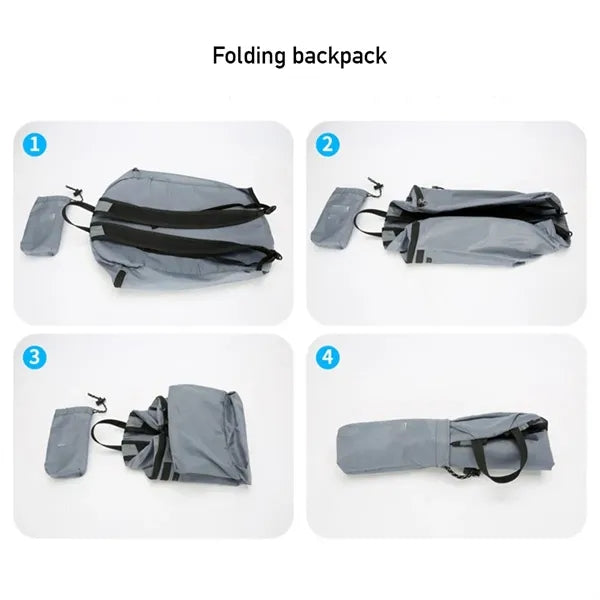 Large capacity foldable travel outdoor sports backpack