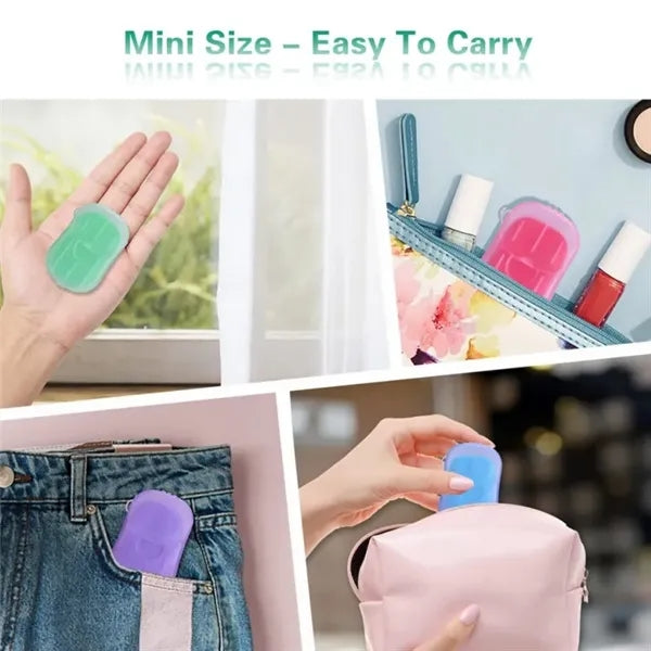 Mini Hand Soap Sheets Paper