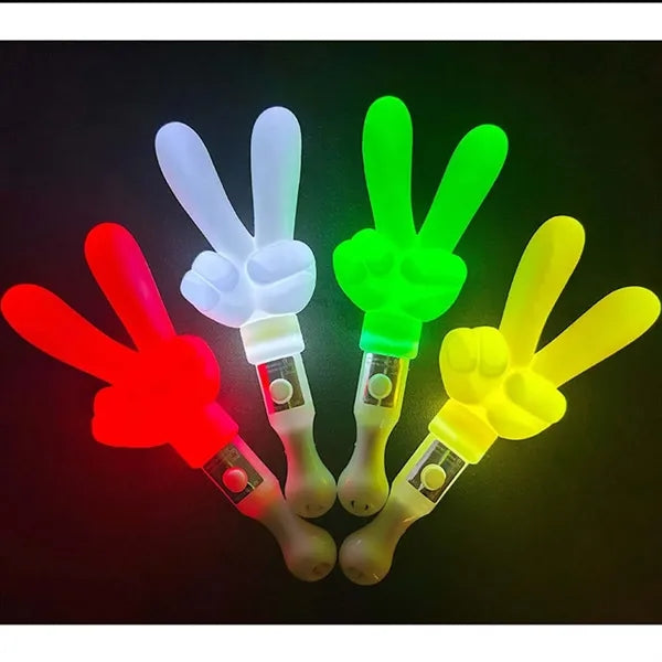 Party Favors Durable Handheld Plastic LED Light Up Maracas