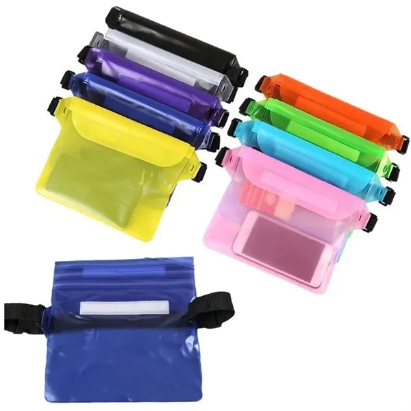 Waterproof Screen Touchable Pouch With Belt