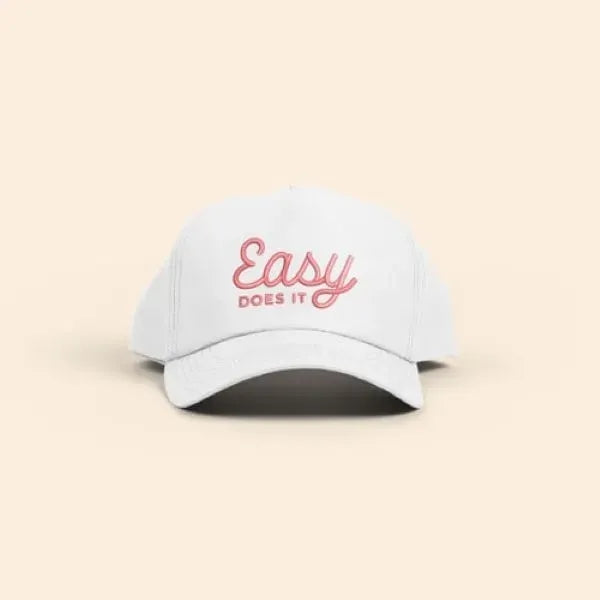 5-PANEL HAT - CURVED BRIM - STRUCTURED - POLY TWILL