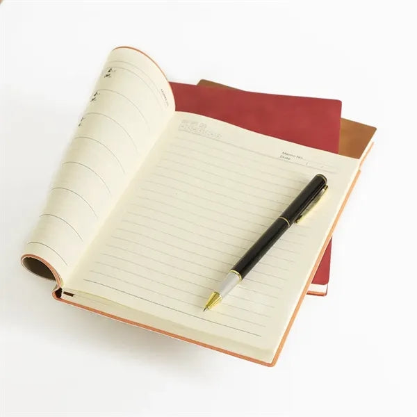 A5 Soft PU Leatherette Business Journal Notebook