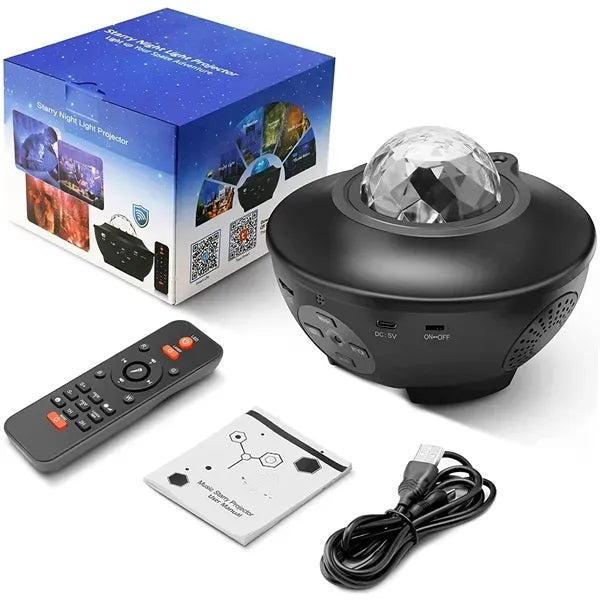 Colorful LED Music Galaxy Light Projector