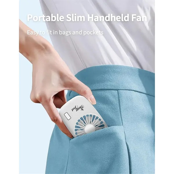 Powerful Personal Mini Rechargeable Cooling Fan