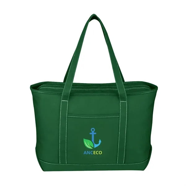 Full Color Large 24 oz. Starboard Cotton Canvas Tote Bag