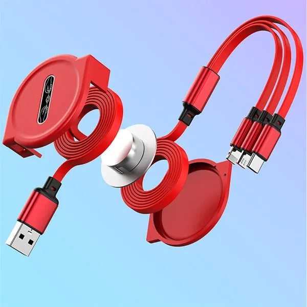 Multi Retractable Charging Cable