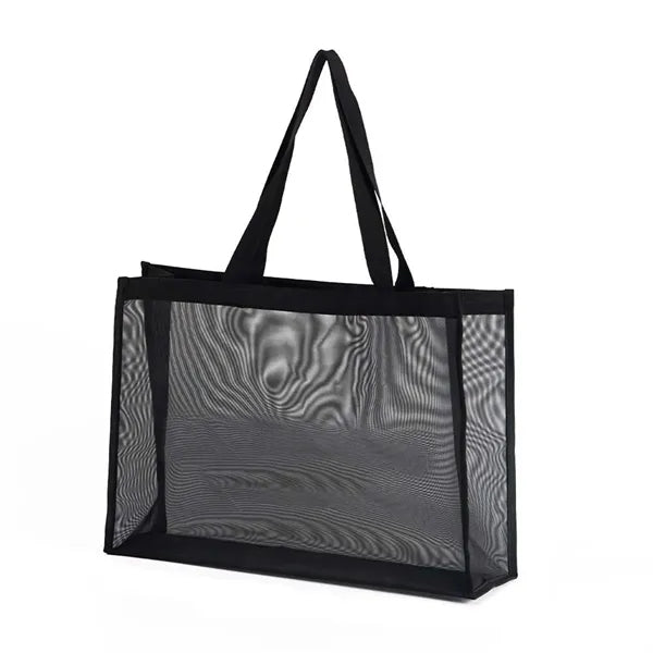 Large Capacity Mesh Shopping Breathable Beach Tote Bag