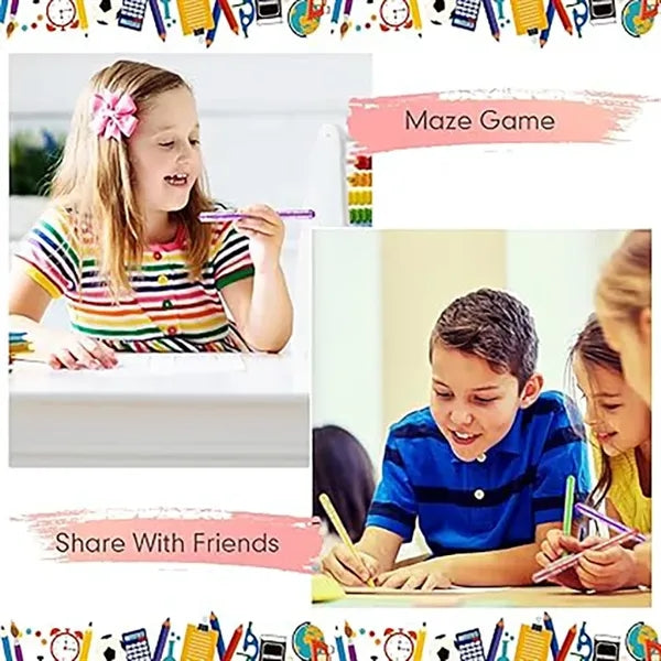 Muti-color Novelty Maze Puzzle Abs Pens