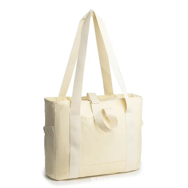 Nylon Shoulder Bag with Zipper Yoga Handbags