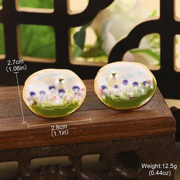 Women's Pearl Monet Earrings