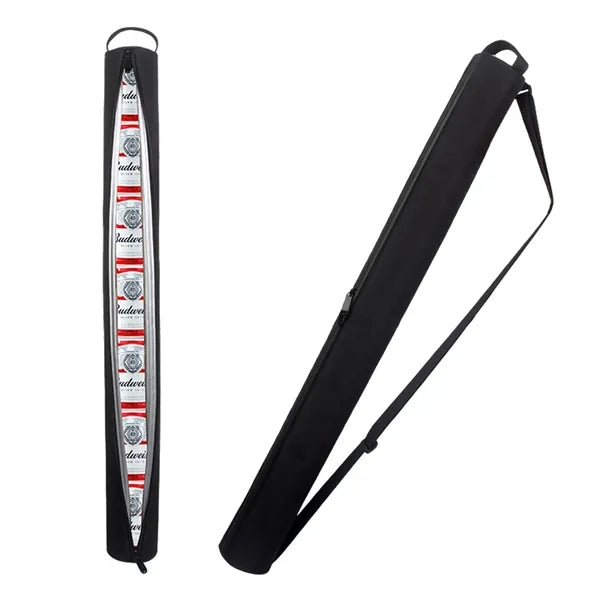 Golf Beer Cooler Sleeve with Shoulder Strap Insulated
