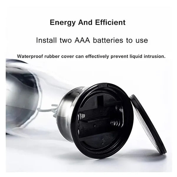 Electric Self Stirring Protein Shaker Bottle with Leak Proof