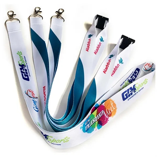 3/4" Dye-Sublimation Lanyards